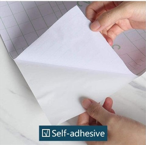 100CM Wide 5 Meters Long Shiny White Vinyl Contact Paper