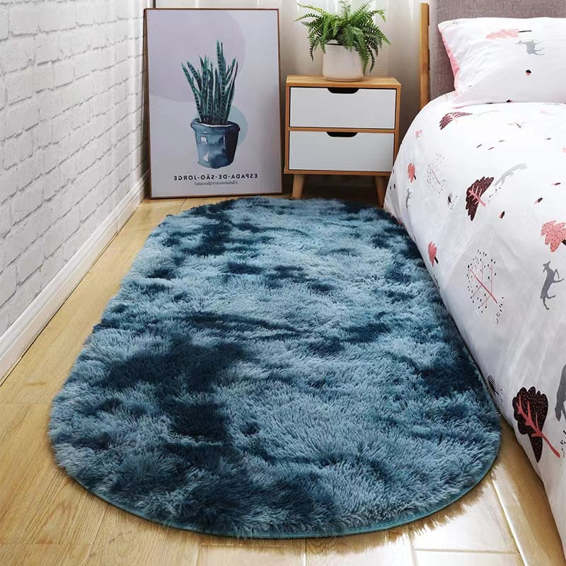 Oval Bedside Rug
