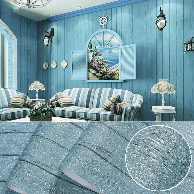 Vintage Wood Look Vinyl Background Contact Paper Wallpaper