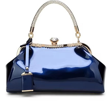 Luxury Faux Leather Tote Shoulder Bag