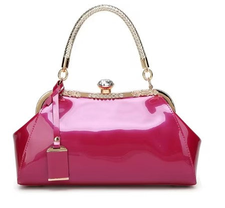 Luxury Faux Leather Tote Shoulder Bag