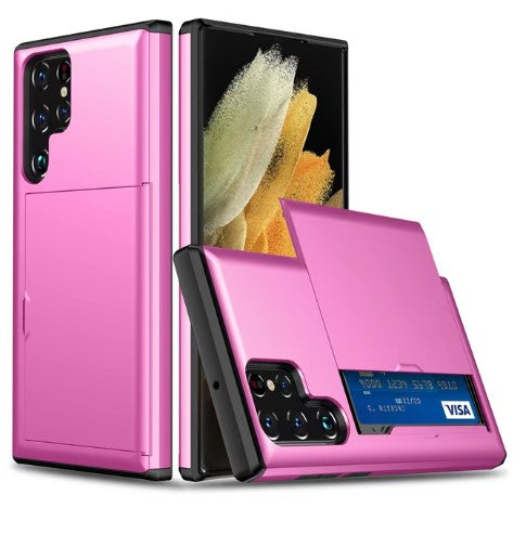 Various Models Samsung Case With Hidden Card Slot