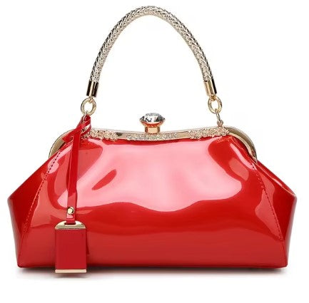 Luxury Faux Leather Tote Shoulder Bag