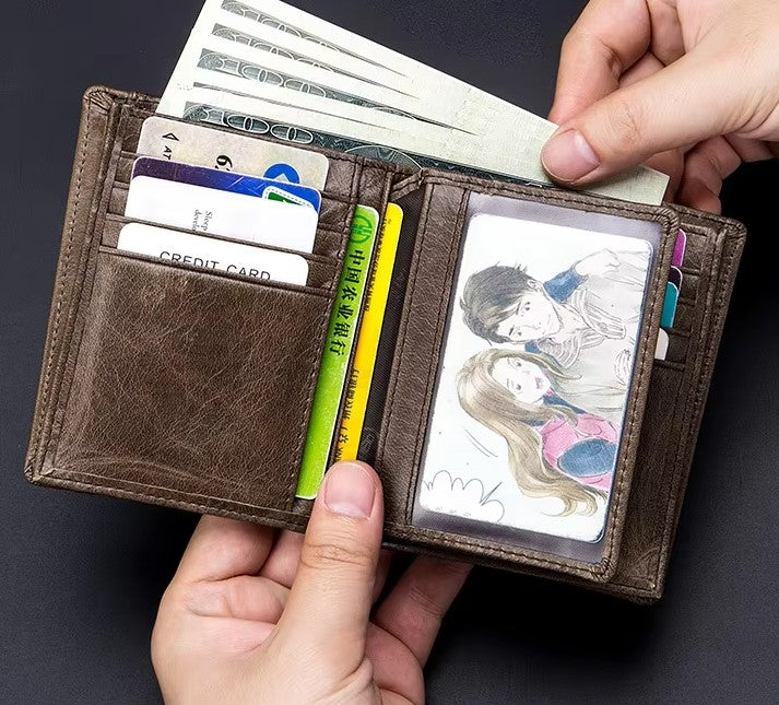 Vintage Genuine Leather Wallet