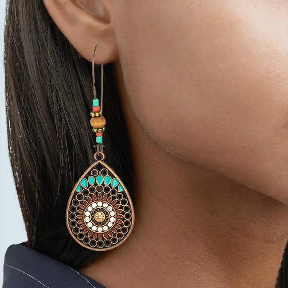 Buy Boho Vintage Drop Earrings Online Australia at BargainTown