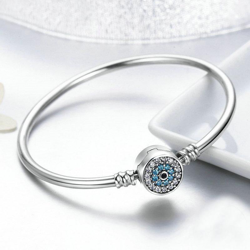 Buy Eye of Samsara Sterling Silver Bangle Online Australia at BargainTown