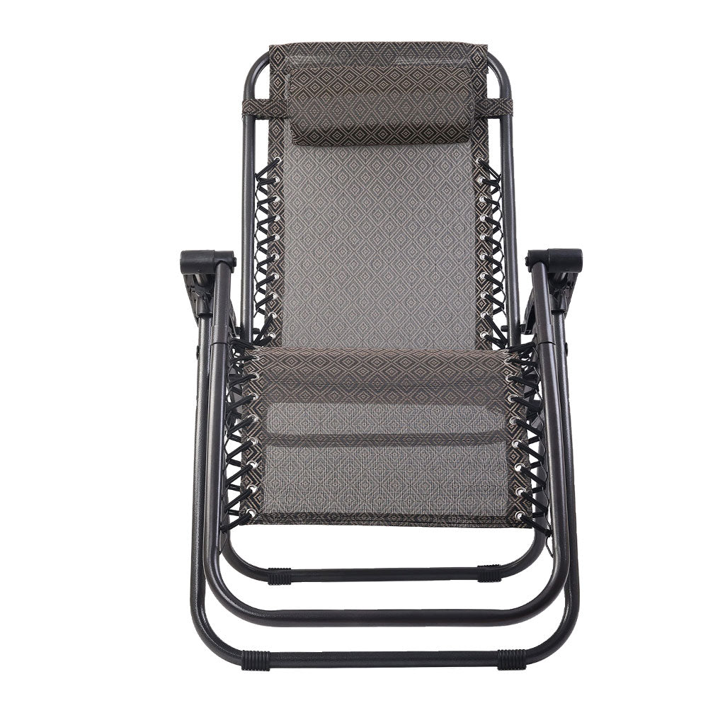 Buy Outdoor Sun Lounge Beach Camping Chair Online Australia at BargainTown