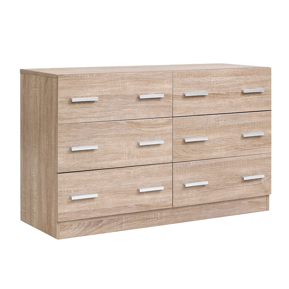 Buy Artiss 6 Chest of Drawers Cabinet Dresser Online Australia at BargainTown