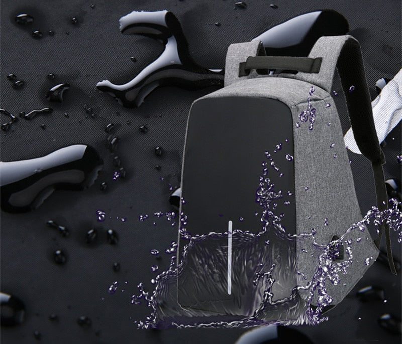 Buy Anti-Theft Backpack With USB Charging Port Online Australia at BargainTown