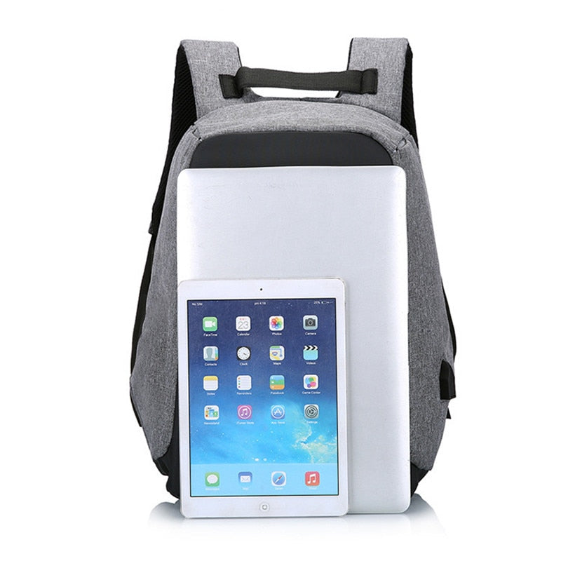 Buy Anti-Theft Backpack With USB Charging Port Online Australia at BargainTown