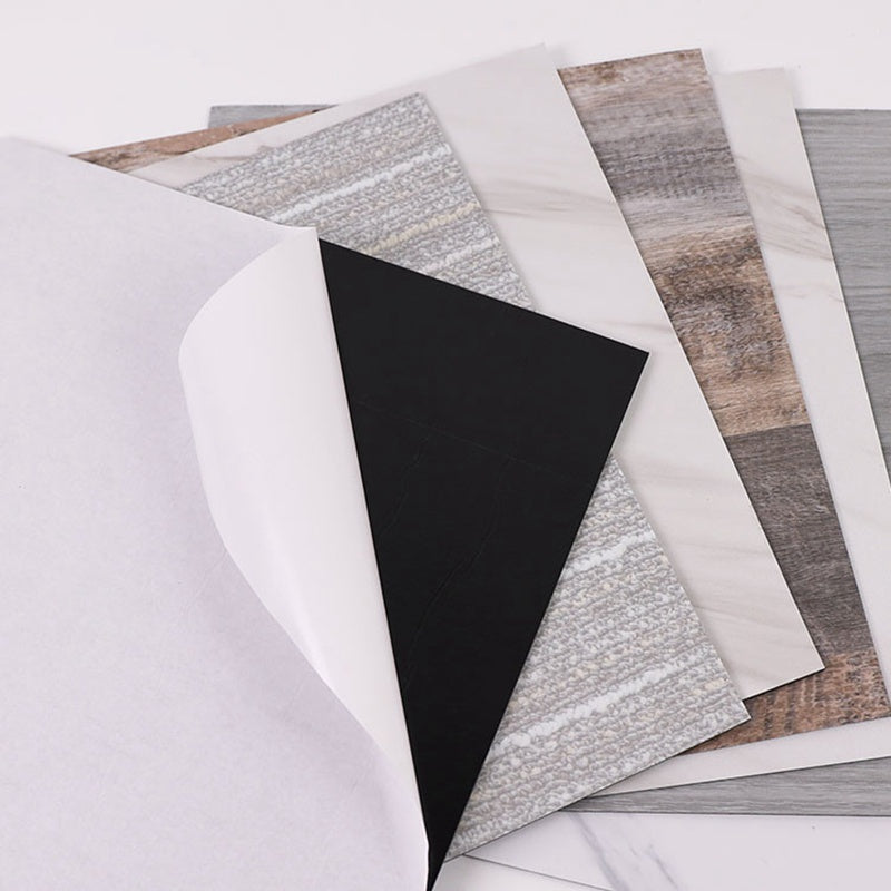 Buy 12 Piece Set PVC Vinyl Floor Stickers Matte Surface Waterproof Self Adhesive Online Australia at BargainTown