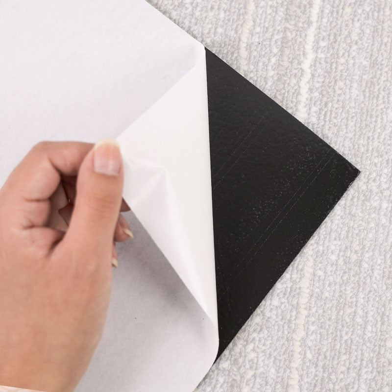 Buy 12 Piece Set PVC Vinyl Floor Stickers Matte Surface Waterproof Self Adhesive Online Australia at BargainTown