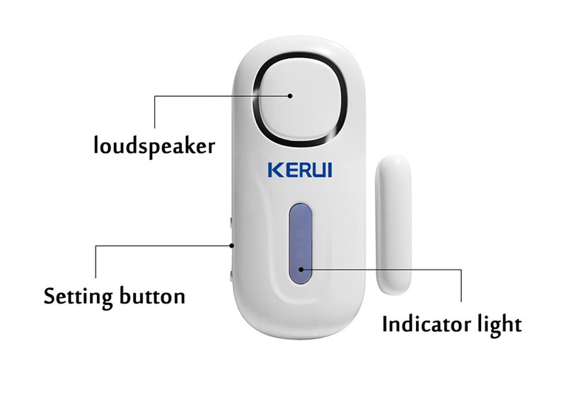Buy Wireless Magnetic Door/Window PIR Security Burglar Alarm Kit Online Australia at BargainTown