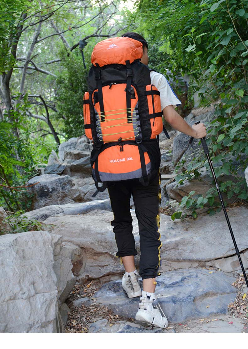 Buy 90L Large Capacity Hiking Camping Travel Sports Backpack Online Australia at BargainTown