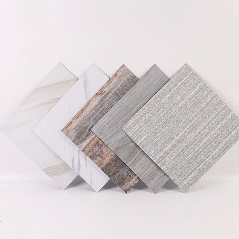 Buy 12 Piece Set PVC Vinyl Floor Stickers Matte Surface Waterproof Self Adhesive Online Australia at BargainTown