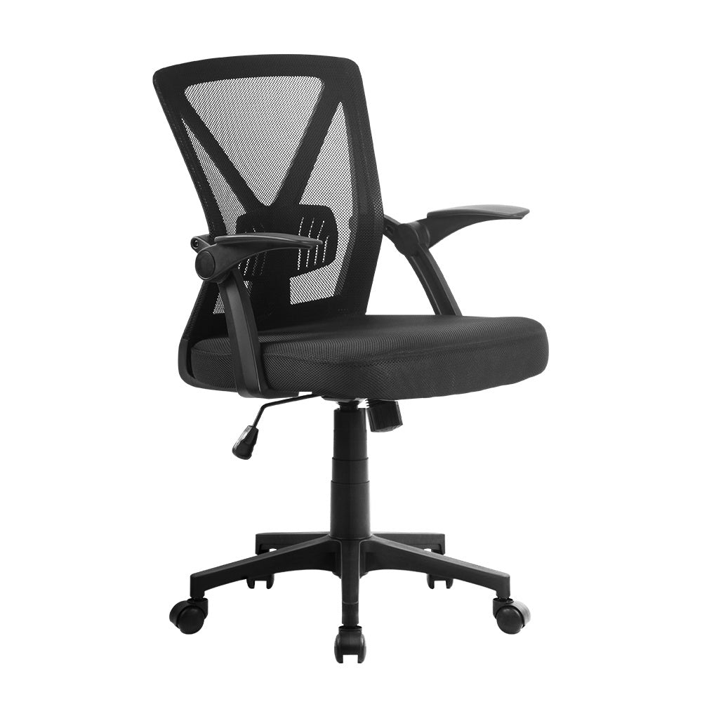 Mesh Executive Swivel Office Chair Computer Chair Mid Back - Black