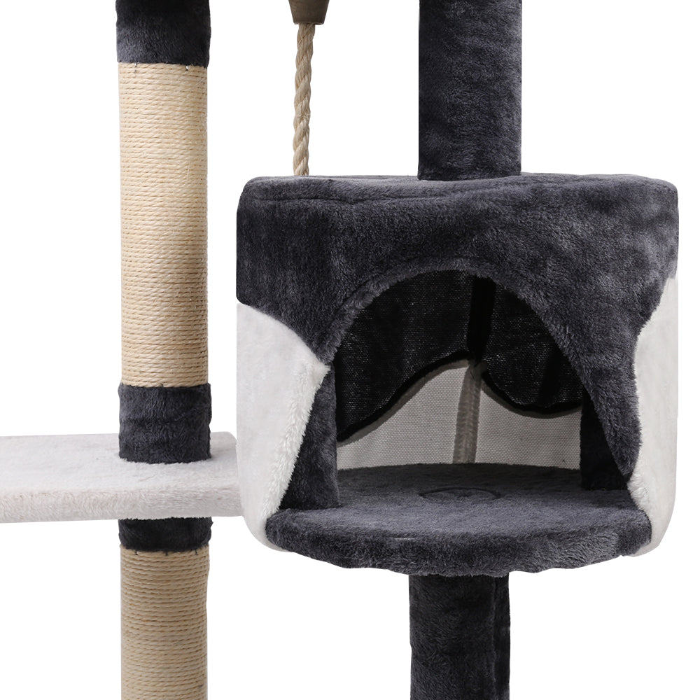 Buy 112cm Cat Tree Scratching Post Tower Online Australia at BargainTown
