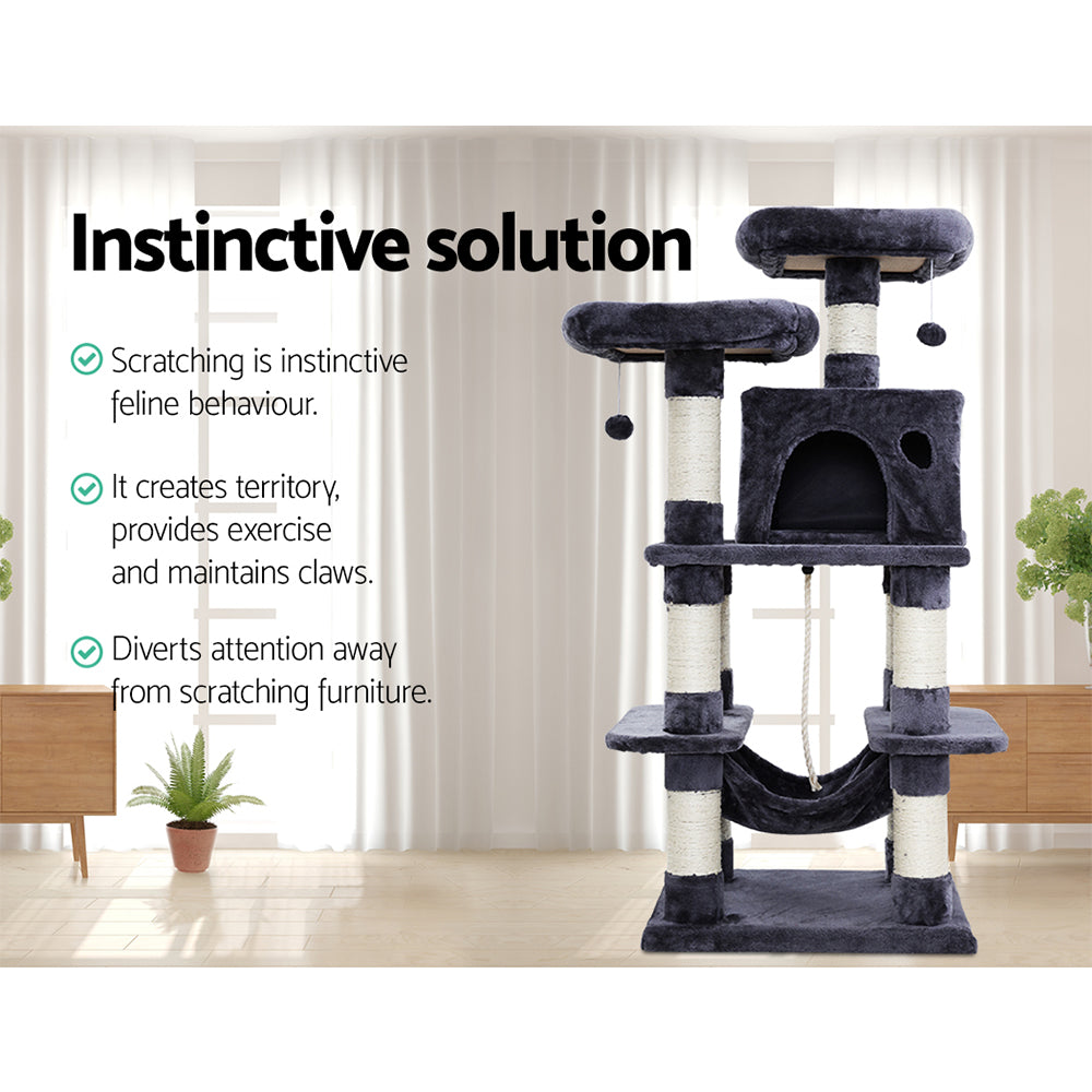 Buy i.Pet Cat Tree Scratching Post Tower Condo Online Australia at BargainTown