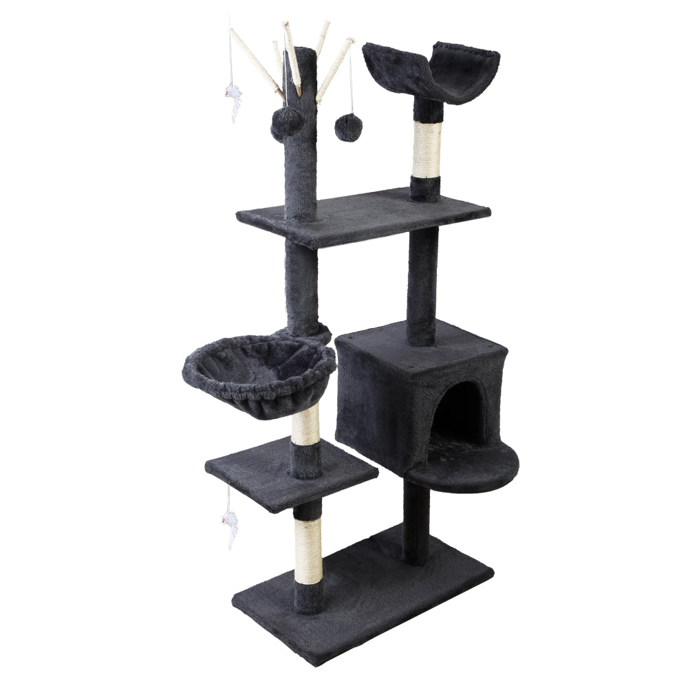 Buy 140cm Cat Condo Scratching Post Tower Online Australia at BargainTown