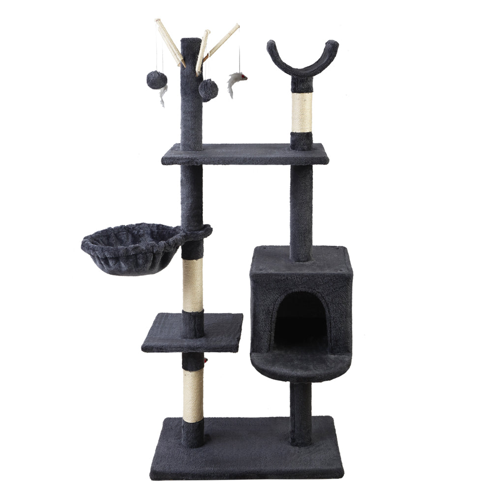 Buy 140cm Cat Condo Scratching Post Tower Online Australia at BargainTown
