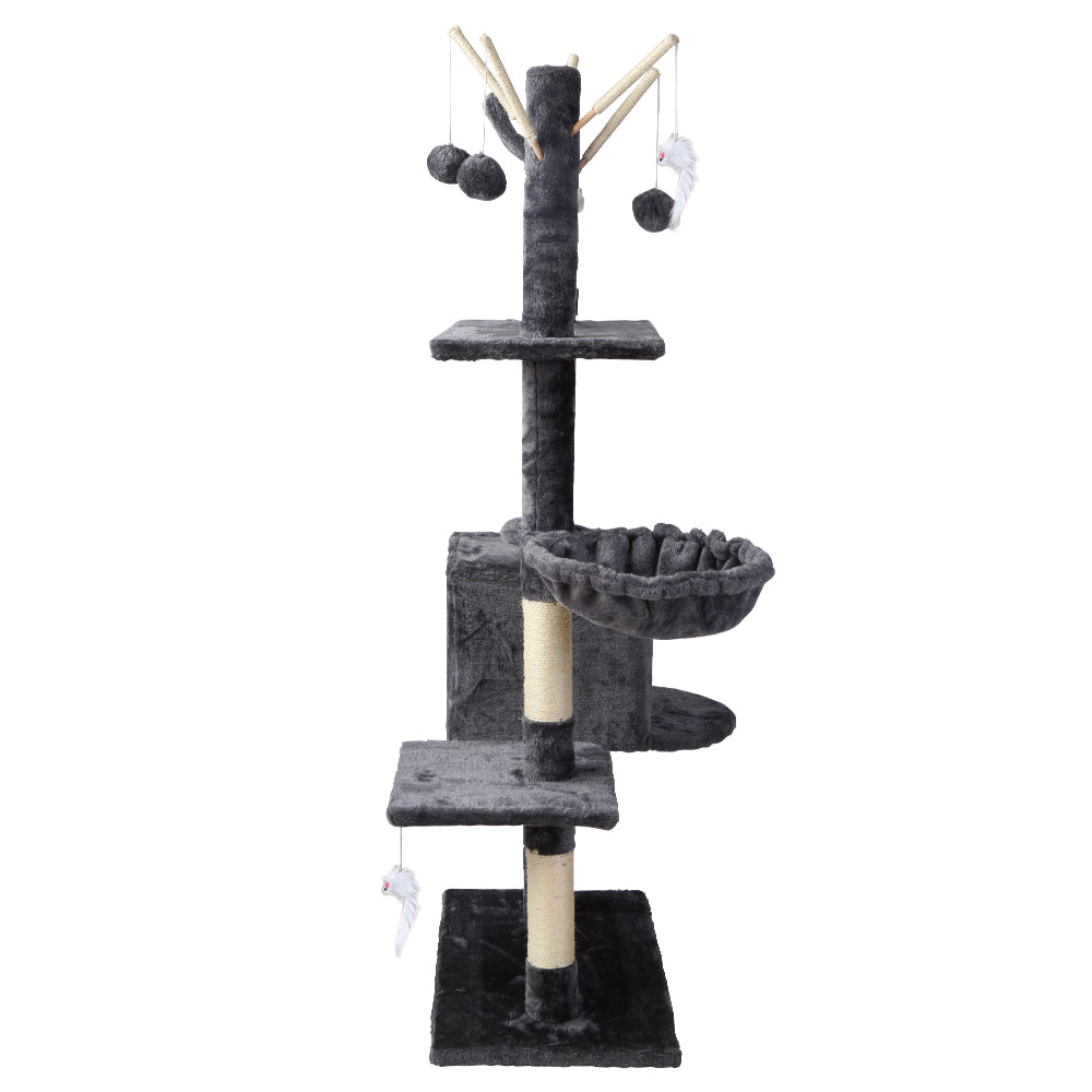 Buy 140cm Cat Condo Scratching Post Tower Online Australia at BargainTown