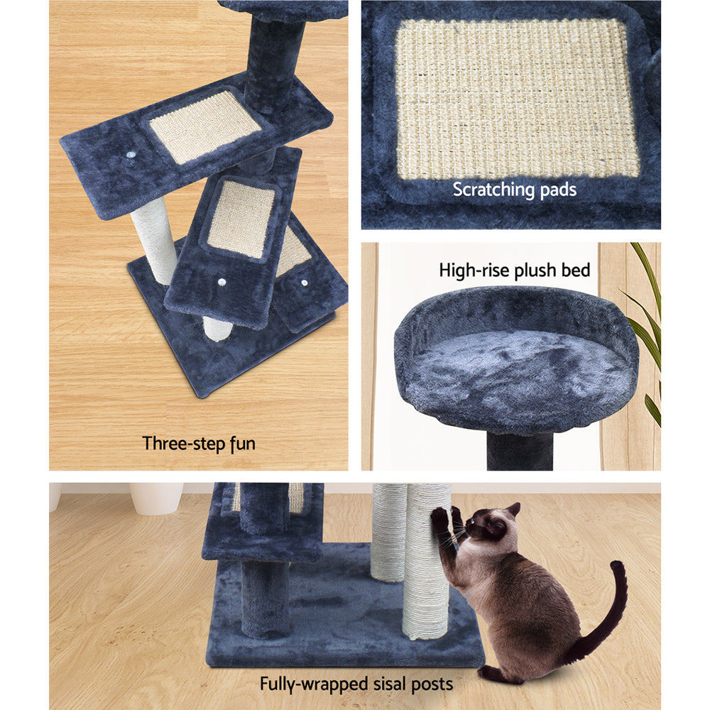 Buy Cat Tree 100cm Scratching Post Tower Condo Online Australia at BargainTown