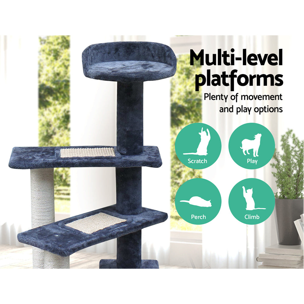 Buy Cat Tree 100cm Scratching Post Tower Condo Online Australia at BargainTown