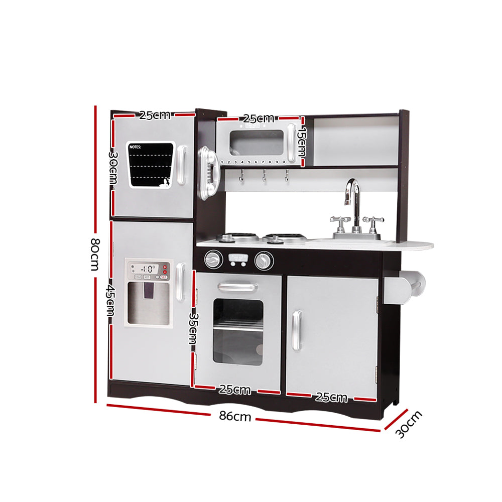 Buy Kids Kitchen Set Pretend Play Food Set Utensils Toys Black Online Australia at BargainTown