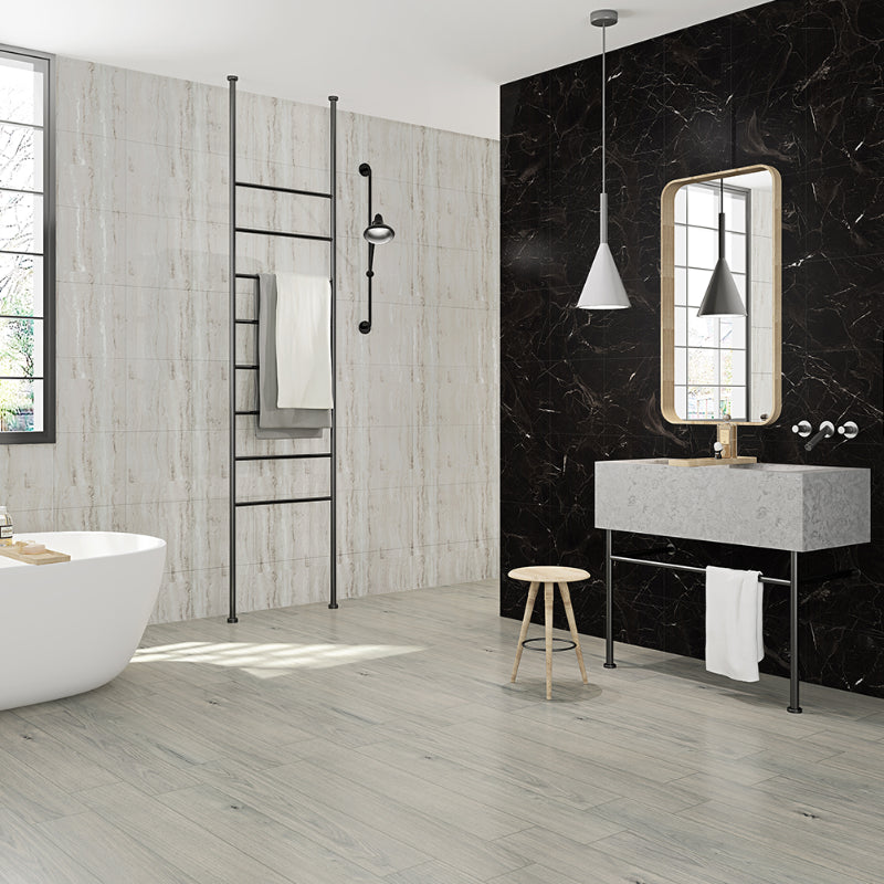 Buy 60 X 30cm Vinyl Marble Floor Tile Stickers Self-adhesive Waterproof Online Australia at BargainTown