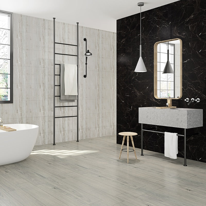 Buy 60 X 30cm Vinyl Marble Floor Tile Stickers Self-adhesive Waterproof Online Australia at BargainTown