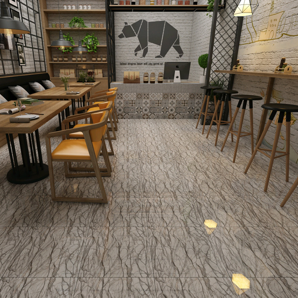 Buy 60 X 30cm Vinyl Marble Floor Tile Stickers Self-adhesive Waterproof Online Australia at BargainTown