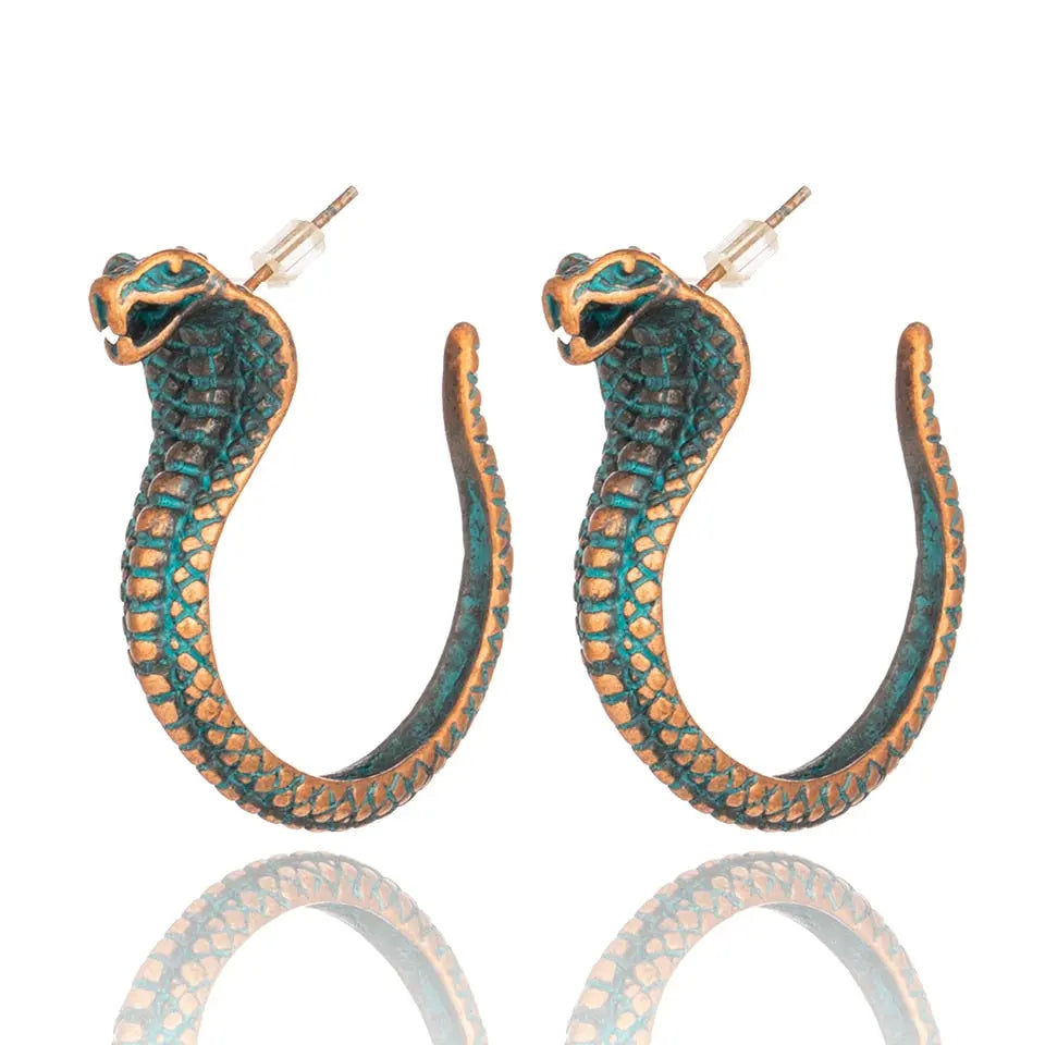 Buy Vintage Cobra Drop Earrings Online Australia at BargainTown