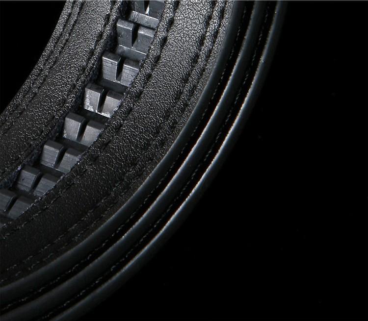 Buy Men's Genuine Leather Adjustable Business Belt Online Australia at BargainTown