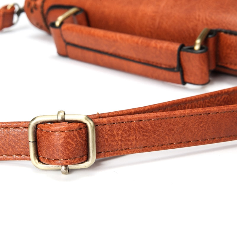 Buy Vintage PU Leather Shoulder Bag Online Australia at BargainTown