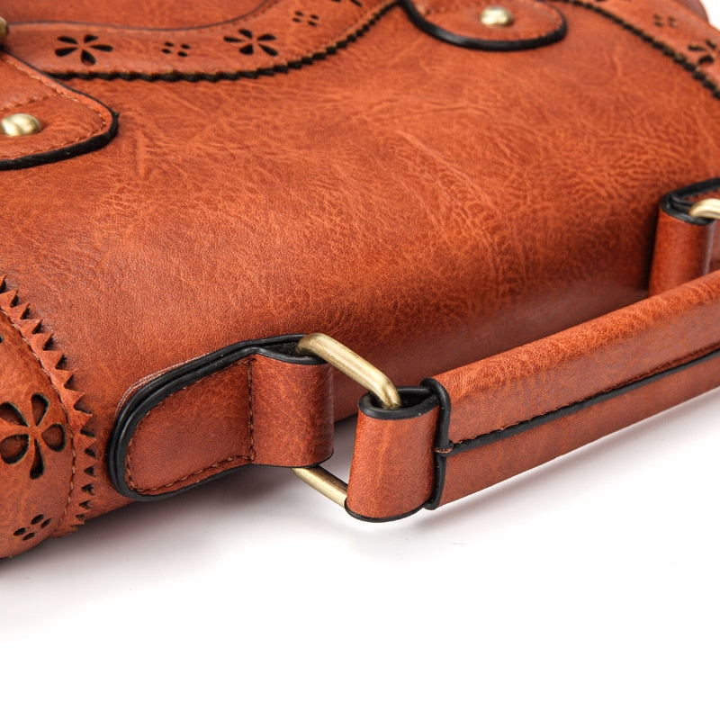 Buy Vintage PU Leather Shoulder Bag Online Australia at BargainTown