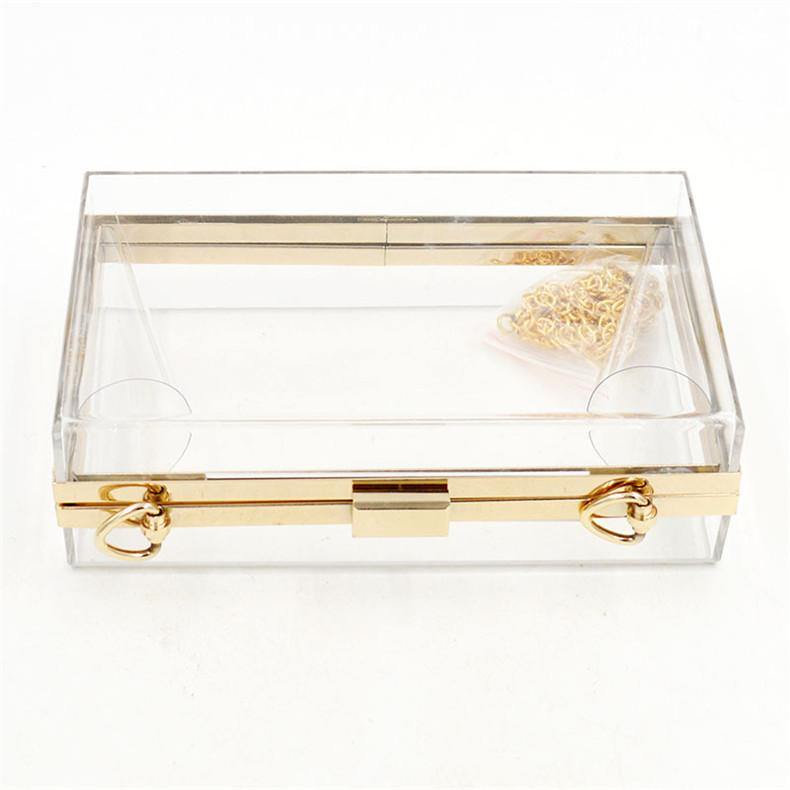 Buy Clear Art Transparent Clutch Online Australia at BargainTown