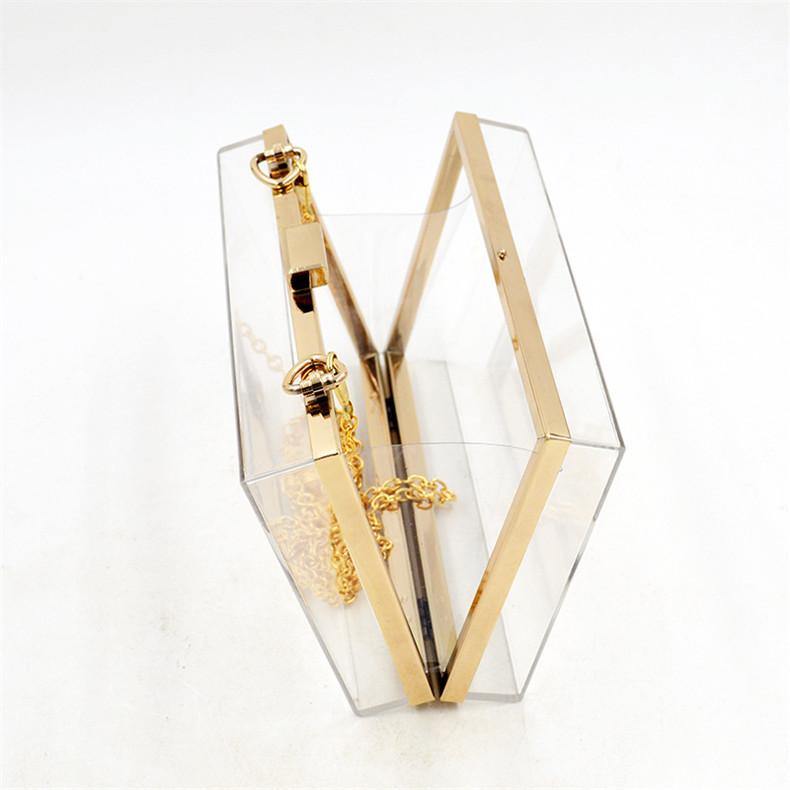 Buy Clear Art Transparent Clutch Online Australia at BargainTown