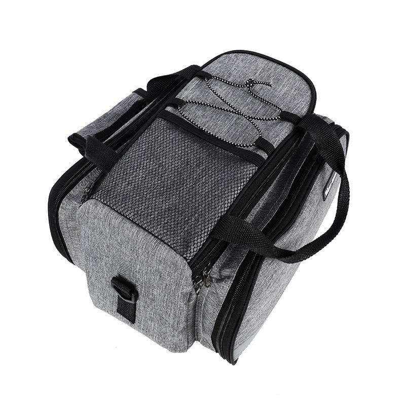 Buy Large Capacity Rainproof Bicycle Rear Rack Bag Online Australia at BargainTown