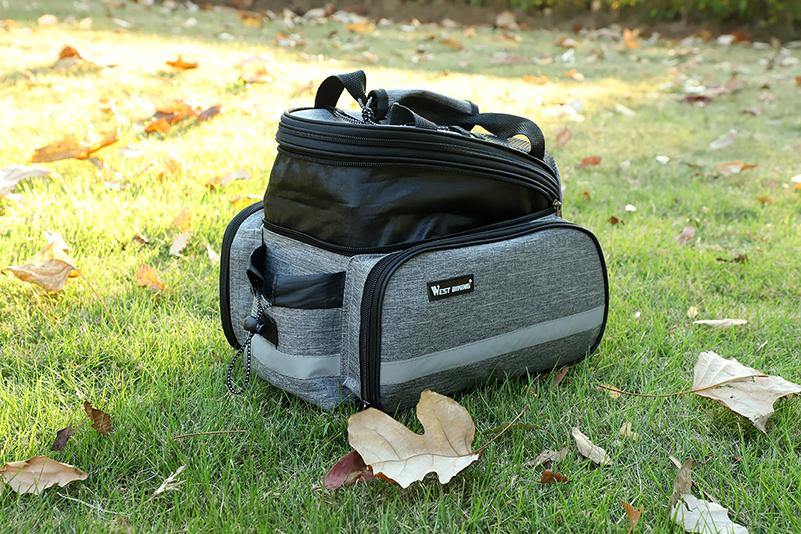 Buy Large Capacity Rainproof Bicycle Rear Rack Bag Online Australia at BargainTown