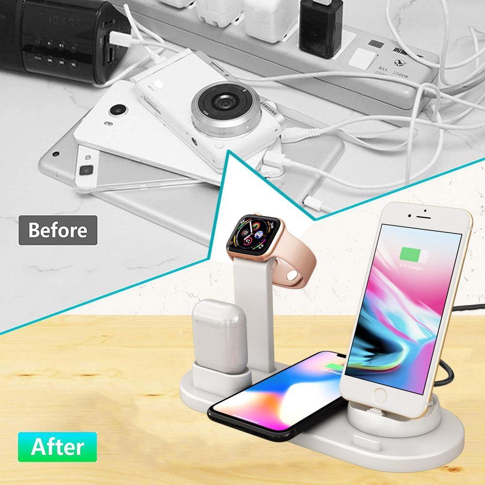 Buy Universal 4 in 1 Wireless Charging Station Online Australia at BargainTown