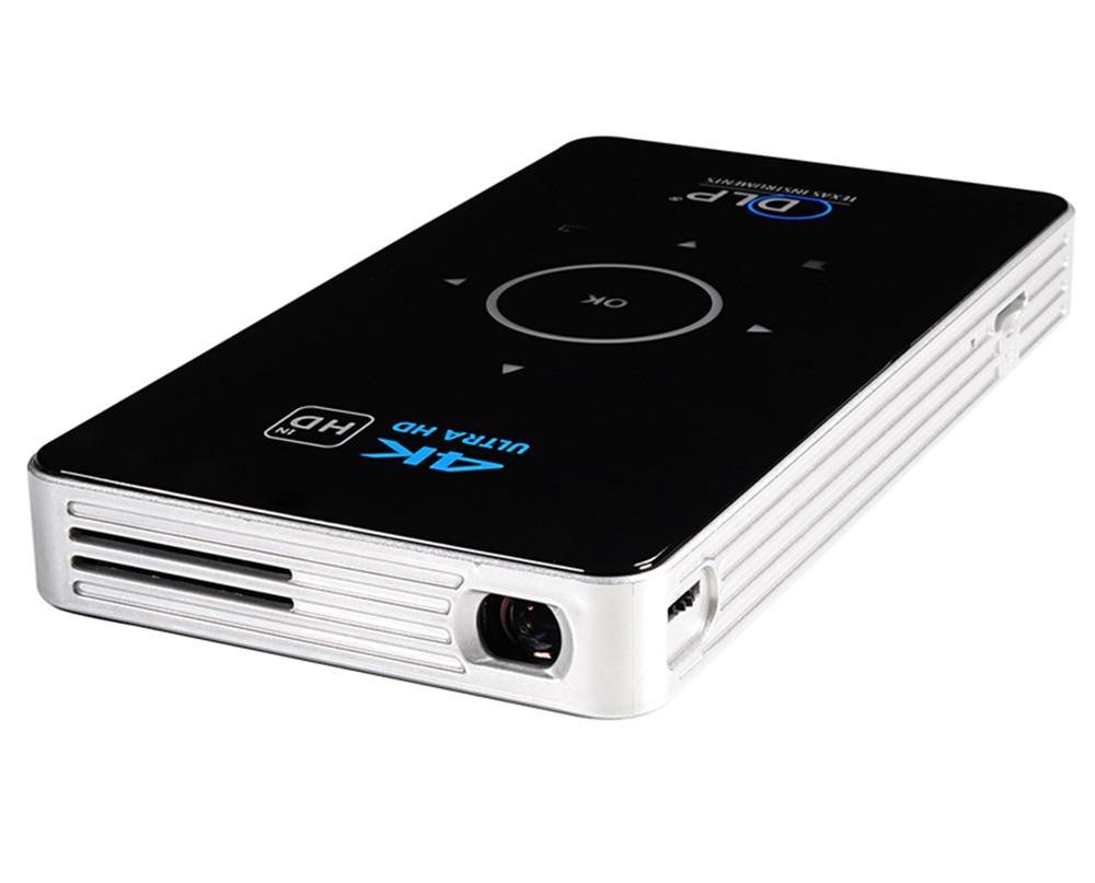 Buy Mini 4K DLP Android Portable WiFi Projector Online Australia at BargainTown