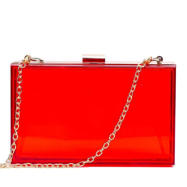 Buy Clear Art Transparent Clutch Online Australia at BargainTown