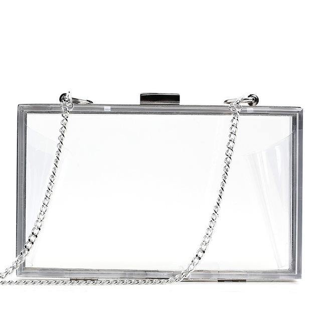 Buy Clear Art Transparent Clutch Online Australia at BargainTown