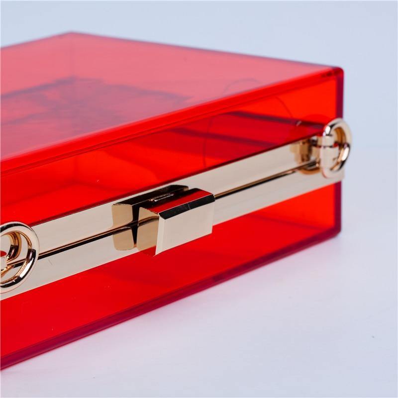 Buy Clear Art Transparent Clutch Online Australia at BargainTown
