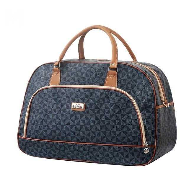 Buy PU Leather Waterproof Travel Duffle Bag Online Australia at BargainTown