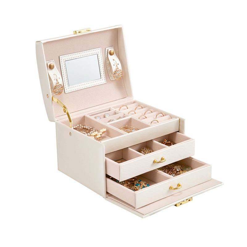 Buy Euro Princess Leather Jewellery Box Online Australia at BargainTown