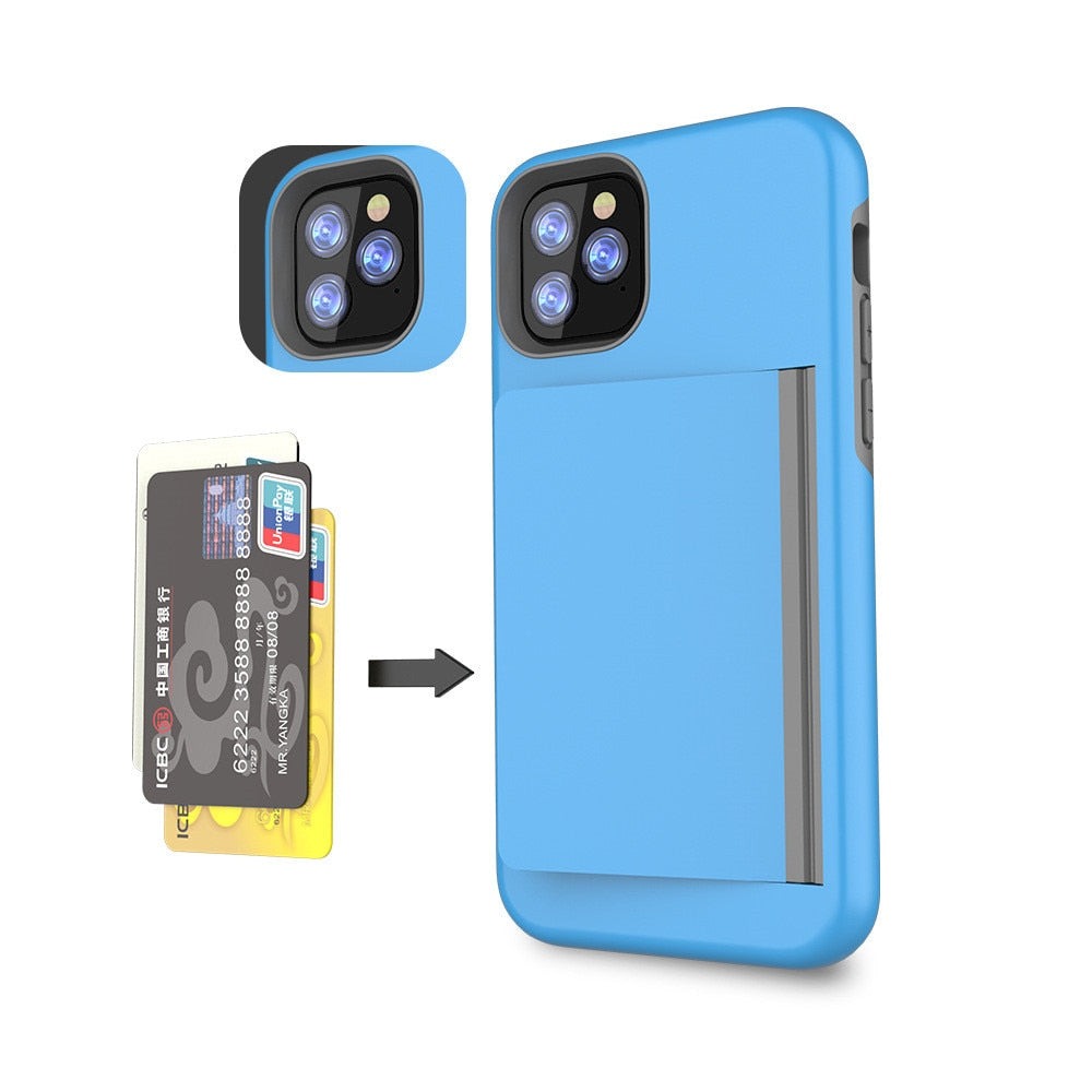 Buy Various Models iPhone Case With Card Slot Online Australia at BargainTown