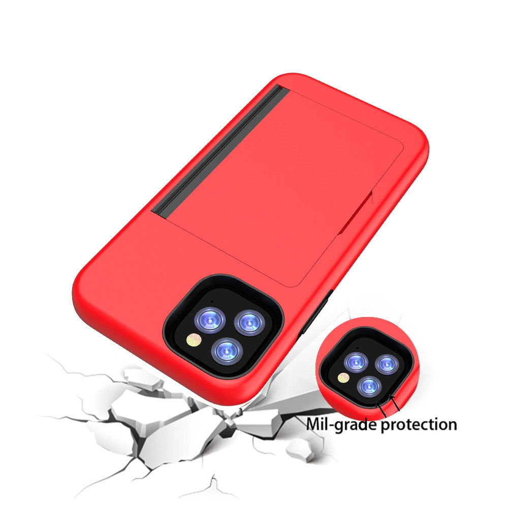 Buy Various Models iPhone Case With Card Slot Online Australia at BargainTown