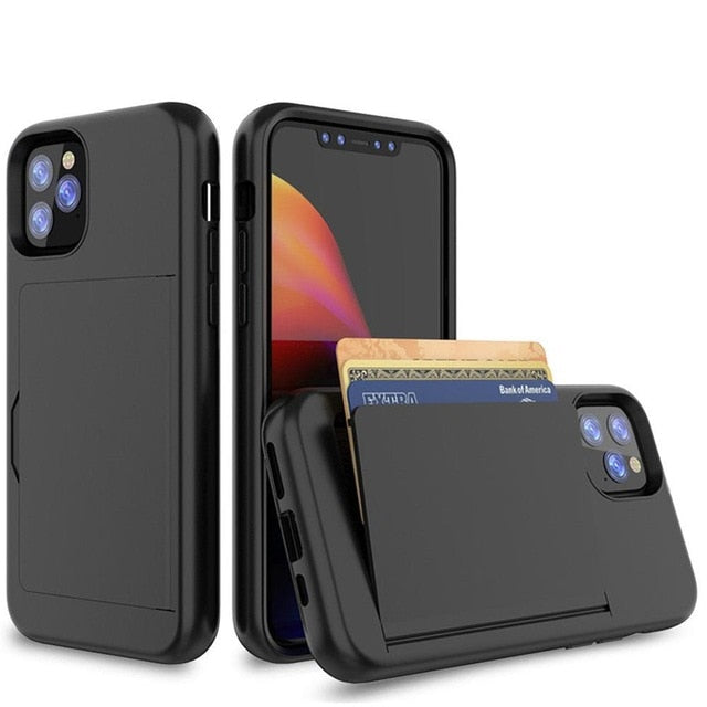 Buy Various Models iPhone Case With Card Slot Online Australia at BargainTown