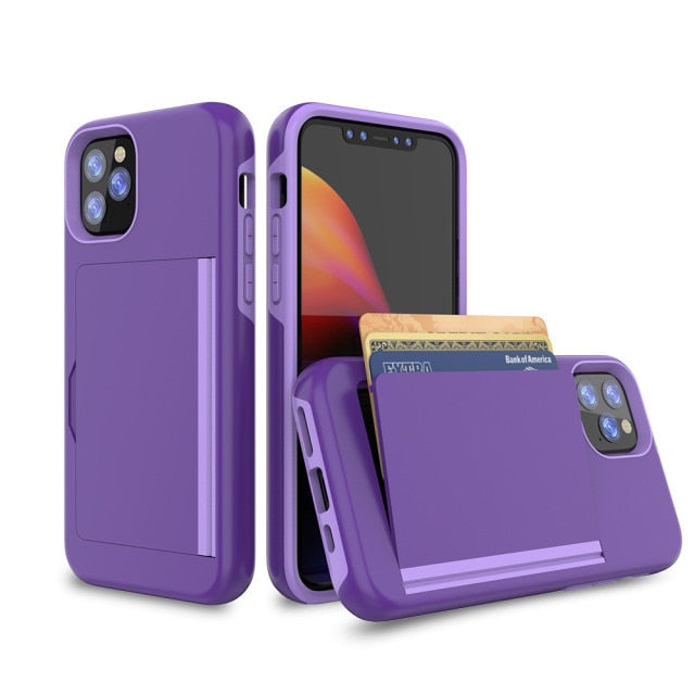 Buy Various Models iPhone Case With Card Slot Online Australia at BargainTown